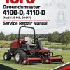 Toro Groundsmaster 4100-D, 4110-D (Model 30449, 30447) Service Repair Manual