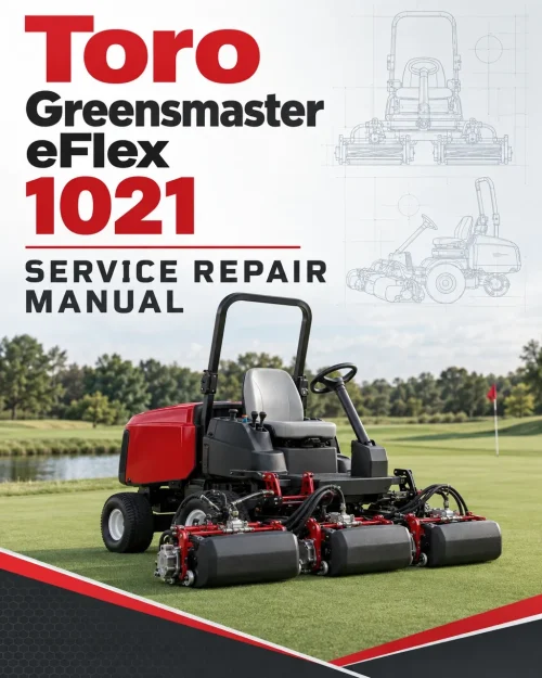 Toro Greensmaster eFlex 1021 Service Repair Manual