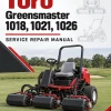Toro Greensmaster 1018, 1021, 1026 Service Repair Manual Toro Greensmaster 1018, 1021, 1026 Service Repair Manual