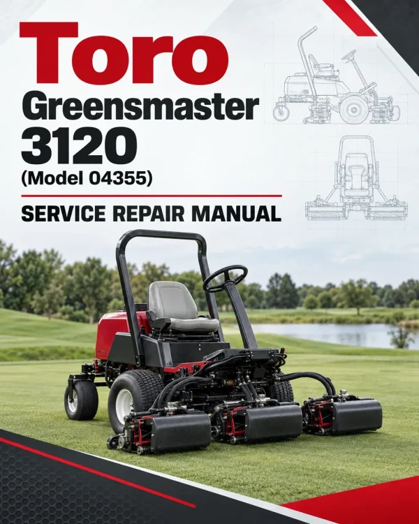 Toro Greensmaster 3120 (Model 04355) Service Repair Manual Toro Greensmaster 3120 (Model 04355) Service Repair Manual
