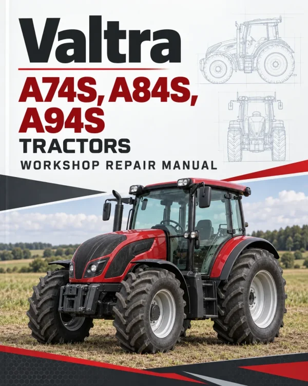 Valtra A74S, A84S, A94S Tractors Workshop Repair Manual Valtra A74S, A84S, A94S Tractors Workshop Repair Manual