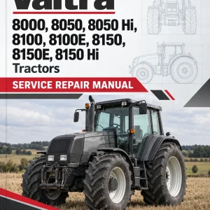 Valtra 8000, 8050, 8050 Hi, 8100, 8100E, 8150, 8150E, 8150 Hi Tractors Service Repair Manual Valtra 8000, 8050, 8050 Hi, 8100, 8100E, 8150, 8150E, 8150 Hi Tractors Service Repair Manual