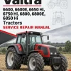Valtra 6600, 6600E, 6650 Hi, 6750 Hi, 6800, 6800E, 6850 Hi Tractors Service Repair Manual Valtra 6600, 6600E, 6650 Hi, 6750 Hi, 6800, 6800E, 6850 Hi Tractors Service Repair Manual