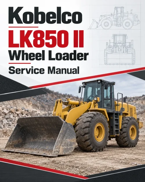 Kobelco LK850 II Wheel Loader Service Manual Kobelco LK850 II Wheel Loader Service Manual