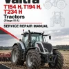 Valtra T154 H, T194 H, T234 H Tractors (Stage III A) Service Repair Manual Valtra T154 H, T194 H, T234 H Tractors (Stage III A) Service Repair Manual