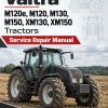 Valtra M120e, M120, M130, M150, XM130, XM150 Tractors Service Repair Manual Valtra M120e, M120, M130, M150, XM130, XM150 Tractors Service Repair Manual