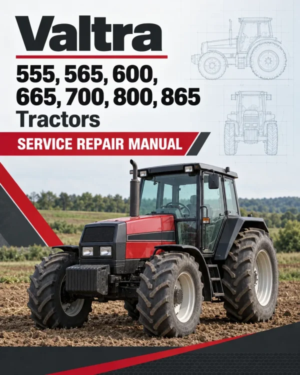 Valtra 555, 565, 600, 665, 700, 800, 865 Tractors Service Repair Manual Valtra 555, 565, 600, 665, 700, 800, 865 Tractors Service Repair Manual