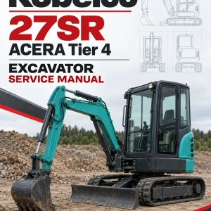 Kobelco 27SR ACERA Tier 4 Excavator Service Manual