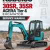 Kobelco 30SR, 35SR ACERA Tier 4 Excavator Service Manual Kobelco 30SR, 35SR ACERA Tier 4 Excavator Service Manual