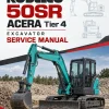 Kobelco 50SR ACERA Tier 4 Excavator Service Manual