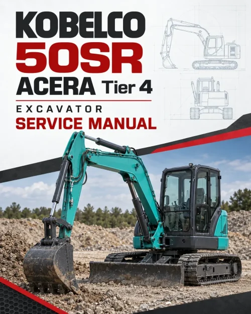 Kobelco 50SR ACERA Tier 4 Excavator Service Manual Kobelco 50SR ACERA Tier 4 Excavator Service Manual