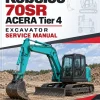 Kobelco 70SR ACERA Tier 4 Excavator Service Manual Kobelco 70SR ACERA Tier 4 Excavator Service Manual