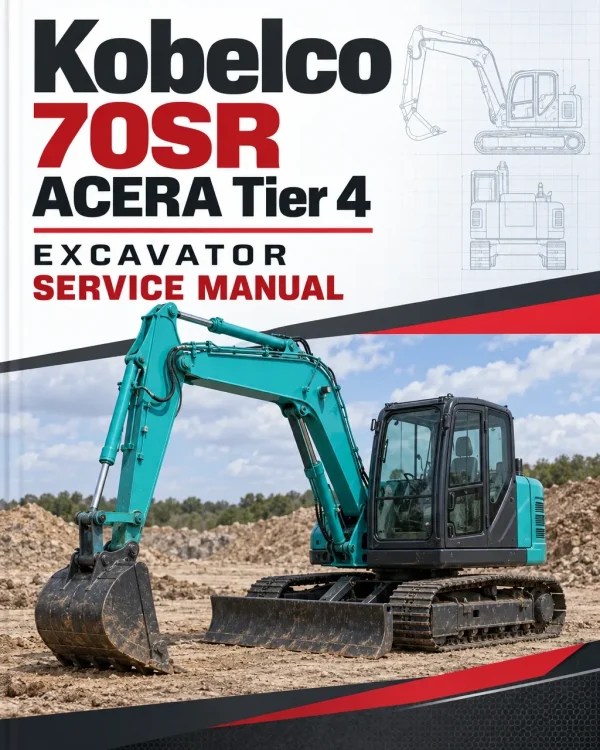Kobelco 70SR ACERA Tier 4 Excavator Service Manual Kobelco 70SR ACERA Tier 4 Excavator Service Manual