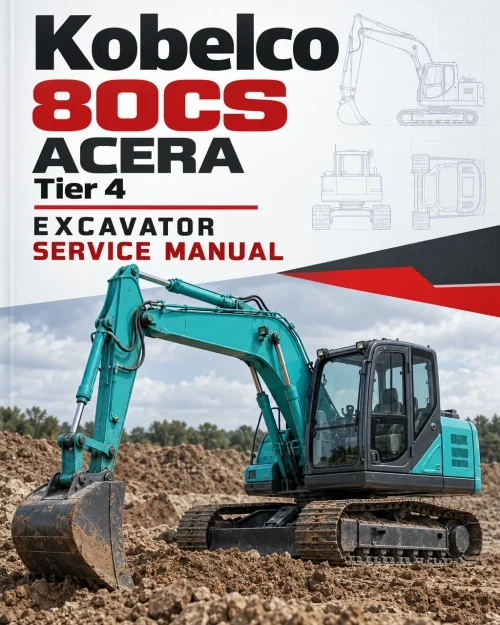 Kobelco 80CS ACERA Tier 4 Excavator Service Manual Kobelco 80CS ACERA Tier 4 Excavator Service Manual