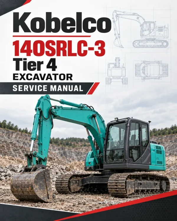 Kobelco 140SRLC-3 Tier 4 Excavator Service Manual Kobelco 140SRLC-3 Tier 4 Excavator Service Manual