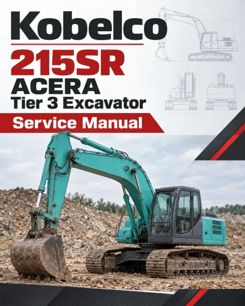 Kobelco 215SR ACERA Tier 3 Excavator Service Manual Kobelco 215SR ACERA Tier 3 Excavator Service Manual