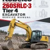 Kobelco 260SRLC-3 Tier 4 Excavator Service Manual Kobelco 260SRLC-3 Tier 4 Excavator Service Manual