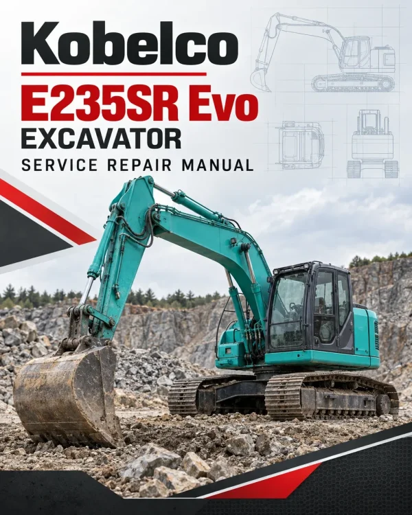 Kobelco E235SR Evo Excavator Service Manual Kobelco E235SR Evo Excavator Service Manual