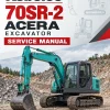 Kobelco 70SR-2 ACERA Excavator Service Manual Kobelco 70SR-2 ACERA Excavator Service Manual