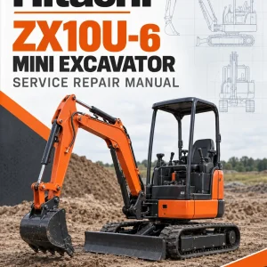 Hitachi ZX10U-6 Mini Excavator Service Repair Manual Hitachi ZX10U-6 Mini Excavator Service Repair Manual