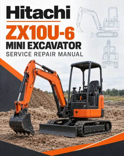 Hitachi ZX10U-6 Mini Excavator Service Repair Manual