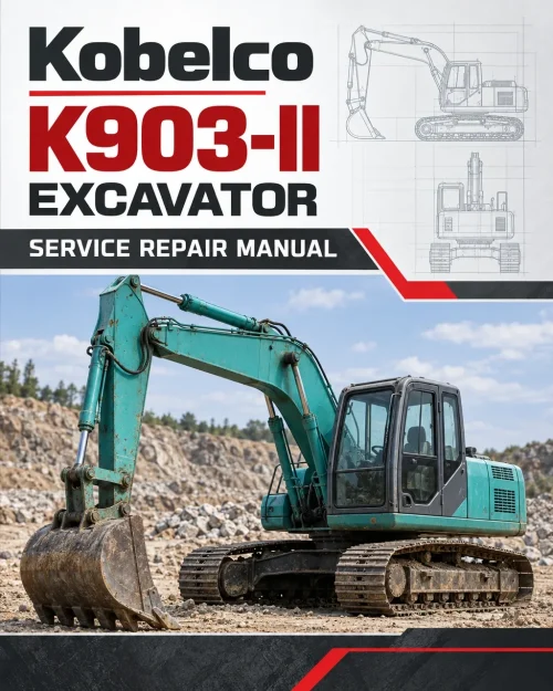 Kobelco K903-II Excavator Service Manual Kobelco K903-II Excavator Service Manual