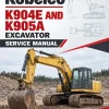 Kobelco K904E and K905A Excavator Service Manual Kobelco K904E and K905A Excavator Service Manual