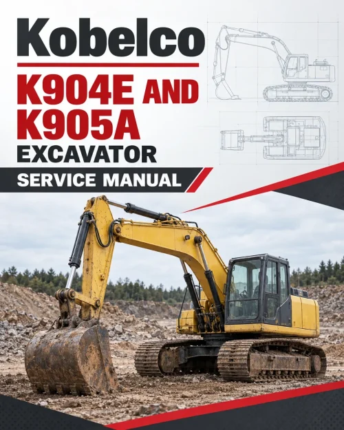 Kobelco K904E and K905A Excavator Service Manual