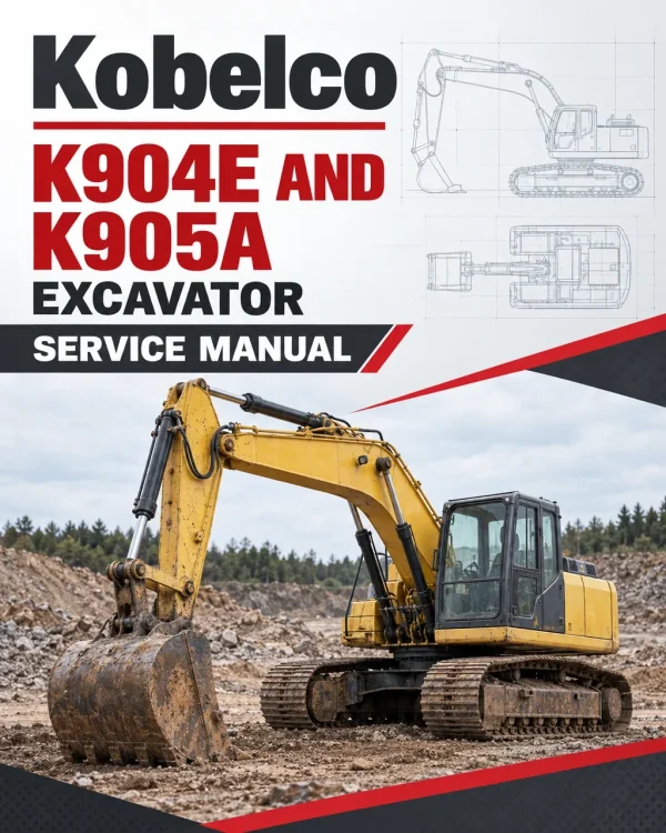 Kobelco K904E and K905A Excavator Service Manual Kobelco K904E and K905A Excavator Service Manual