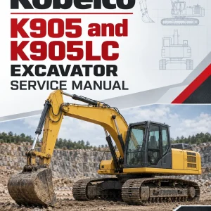 Kobelco K905 and K905LC Excavator Service Manual Kobelco K905 and K905LC Excavator Service Manual