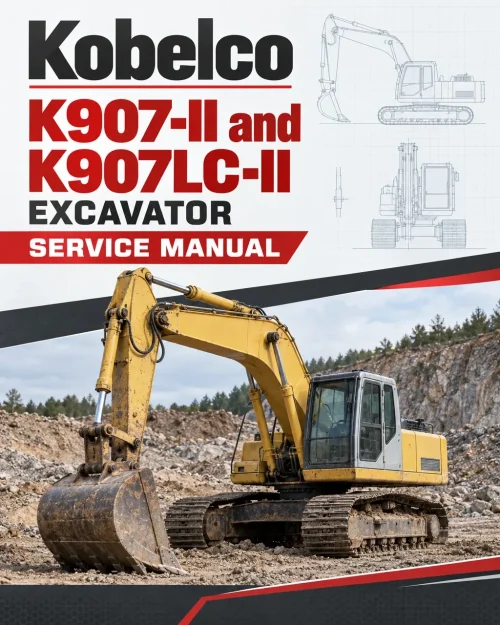 Kobelco K907-II and K907LC-II Excavator Service Manual Kobelco K907-II and K907LC-II Excavator Service Manual