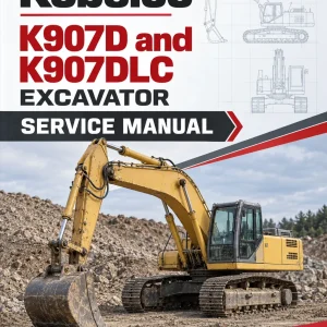 Kobelco K907D and K907DLC Excavator Service Manual