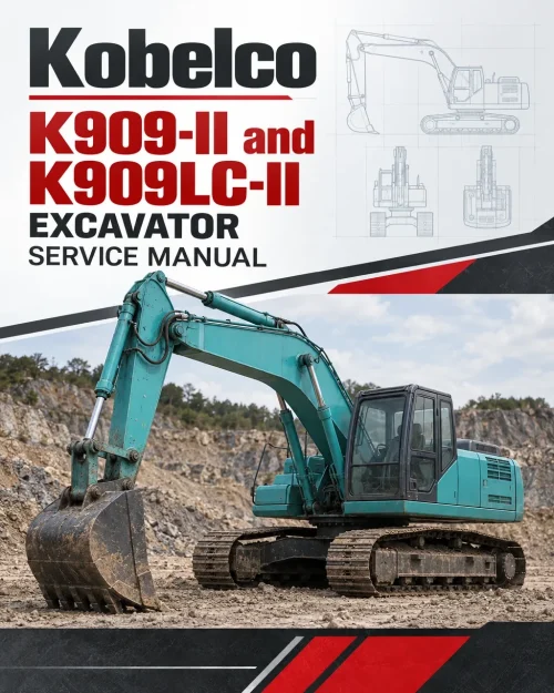 Kobelco K909-II and K909LC-II Excavator Service Manual Kobelco K909-II and K909LC-II Excavator Service Manual