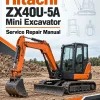Hitachi ZX40U-5A Mini Excavator Service Repair Manual