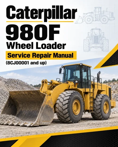 Caterpillar CAT 980F Wheel Loader Service Repair Manual (8CJ00001 and up) Caterpillar CAT 980F Wheel Loader Service Repair Manual (8CJ00001 and up)