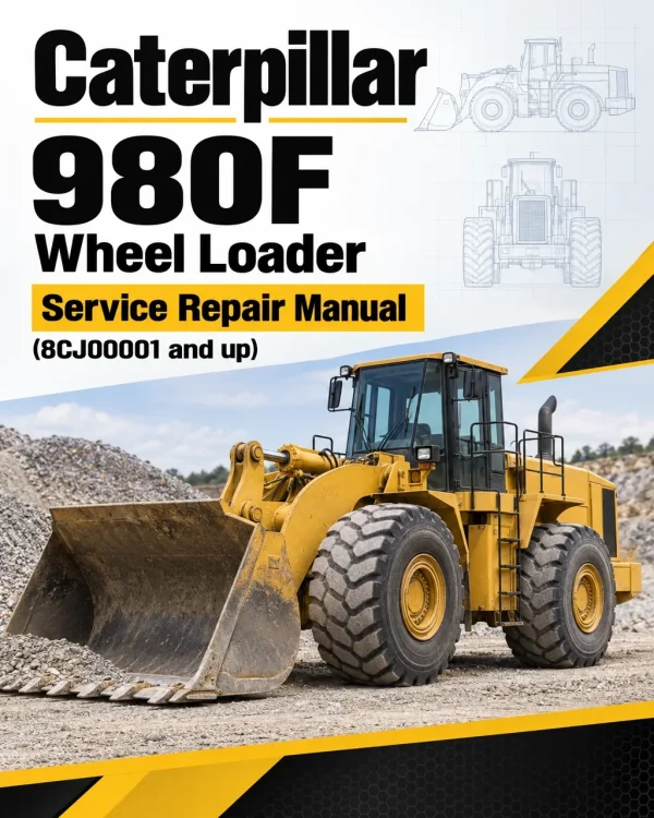 Caterpillar CAT 980F Wheel Loader Service Repair Manual (8CJ00001 and up) Caterpillar CAT 980F Wheel Loader Service Repair Manual (8CJ00001 and up)