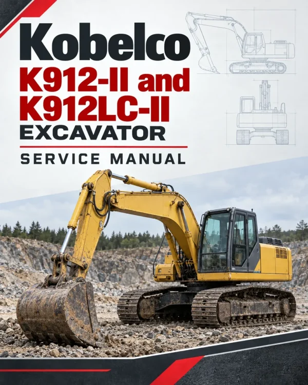 Kobelco K912-II and K912LC-II Excavator Service Manual