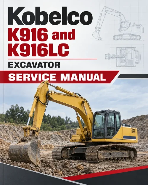 Kobelco K916 and K916LC Excavator Service Manual