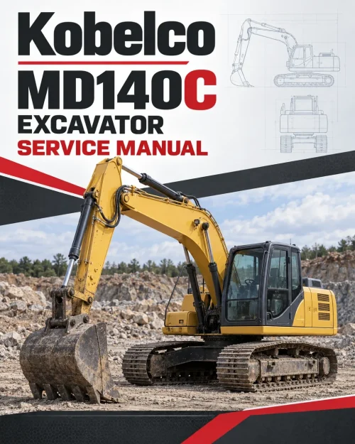 Kobelco MD140C Excavator Service Manual