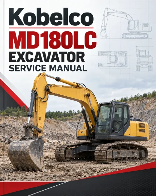 Kobelco MD180LC Excavator Service Manual Kobelco MD180LC Excavator Service Manual