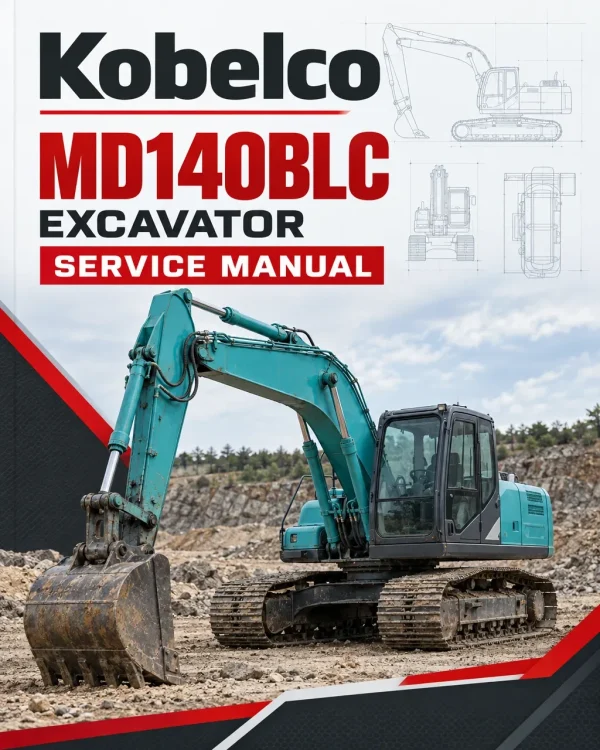 Kobelco MD140BLC Excavator Service Manual Kobelco MD140BLC Excavator Service Manual