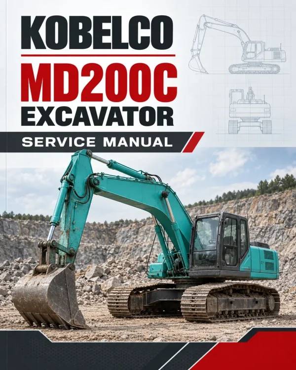 Kobelco MD200C Excavator Service Manual