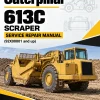 Caterpillar CAT 613C Scraper Service Repair Manual (92X00001 and up)