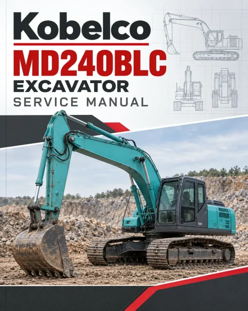 Kobelco MD240BLC Excavator Service Manual
