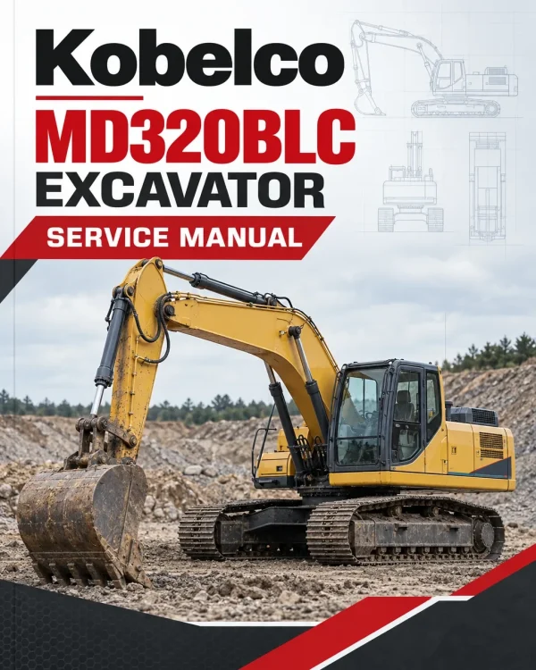 Kobelco MD320BLC Excavator Service Manual Kobelco MD320BLC Excavator Service Manual