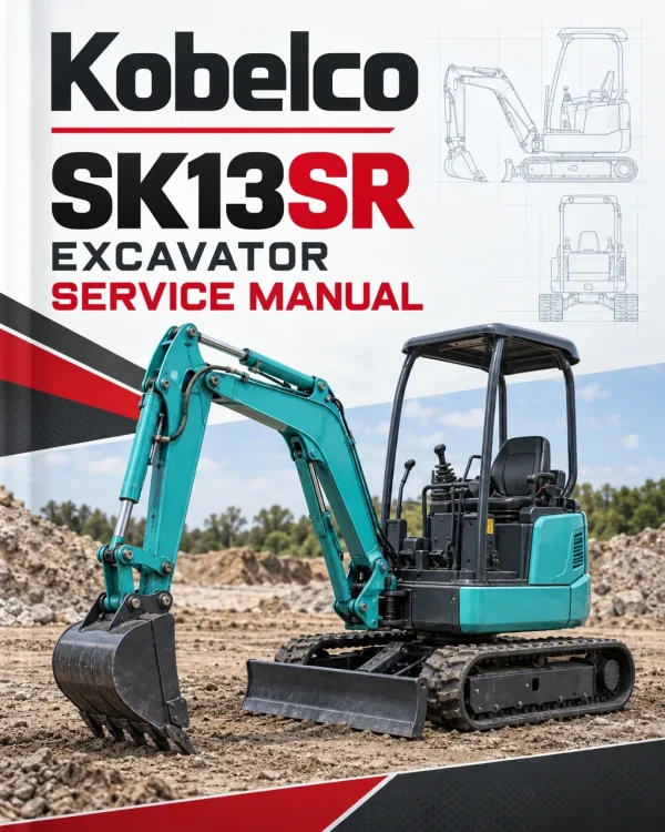 Kobelco SK13SR Excavator Service Manual Kobelco SK13SR Excavator Service Manual