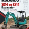 Kobelco SK14 and K914 Excavator Service Manual Kobelco SK14 and K914 Excavator Service Manual