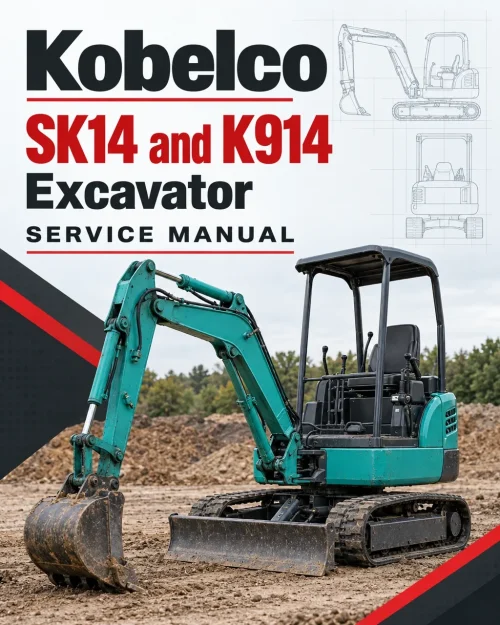 Kobelco SK14 and K914 Excavator Service Manual