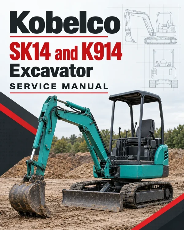 Kobelco SK14 and K914 Excavator Service Manual Kobelco SK14 and K914 Excavator Service Manual