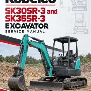 Kobelco SK30SR-3 and SK35SR-3 Excavator Service Manual